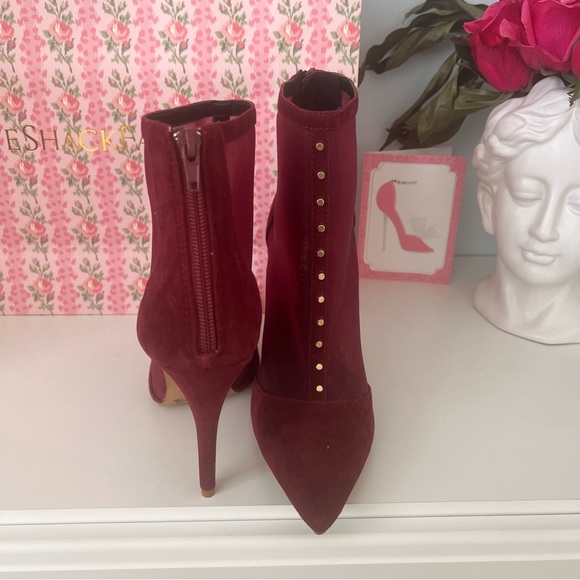 NEW Cabernet Studded Mesh Booties 💋 - Picture 6 of 6
